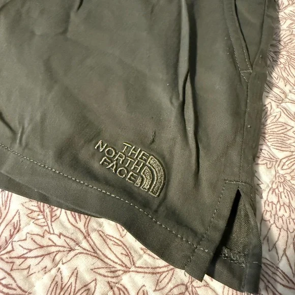 The North Face olive green Aphrodite shorts - Picture 5 of 6